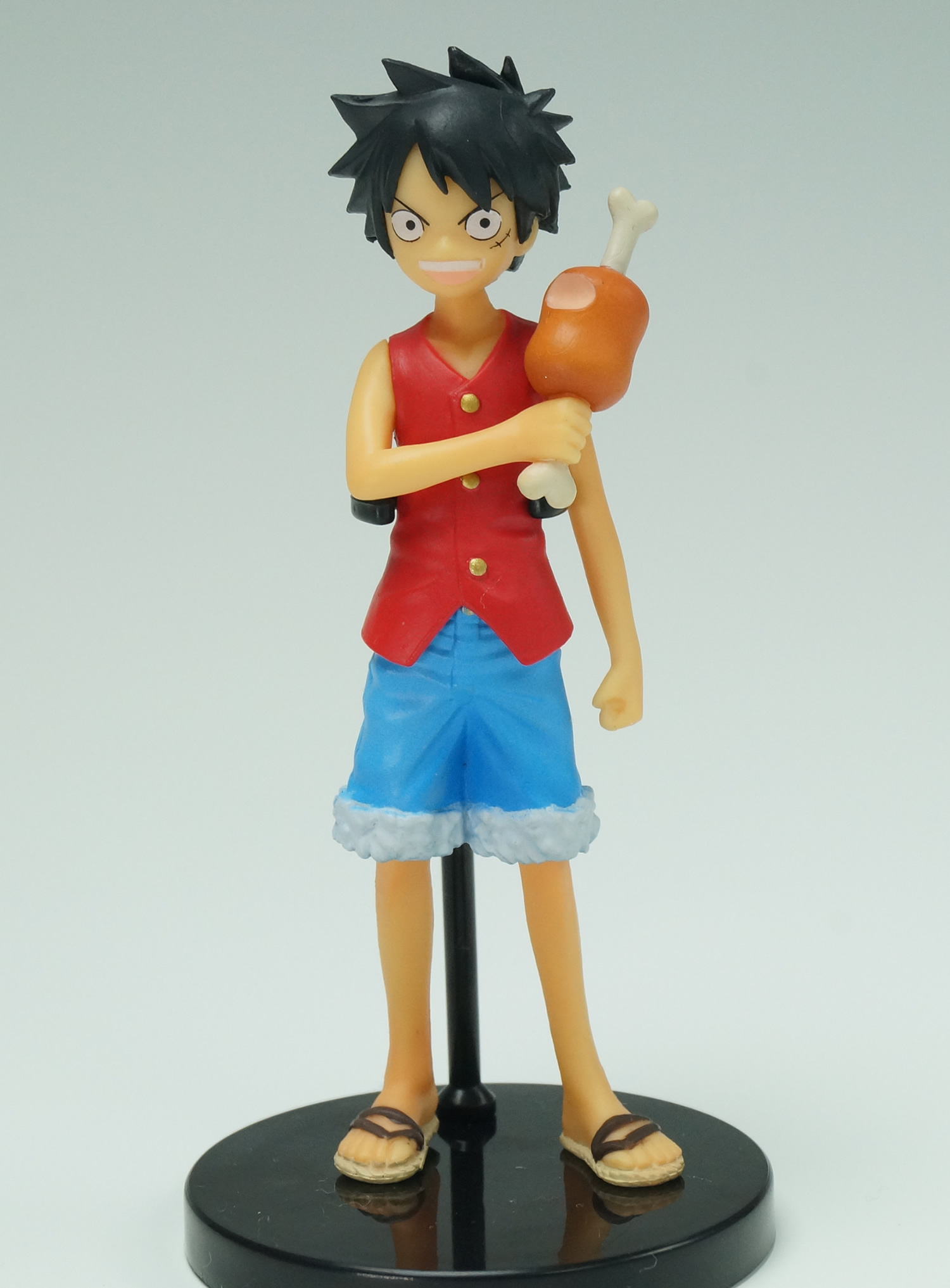 Luffy Extra Version ของแท้ JP แมวทอง - Half Age Characters Bandai [โมเดลวันพีช]