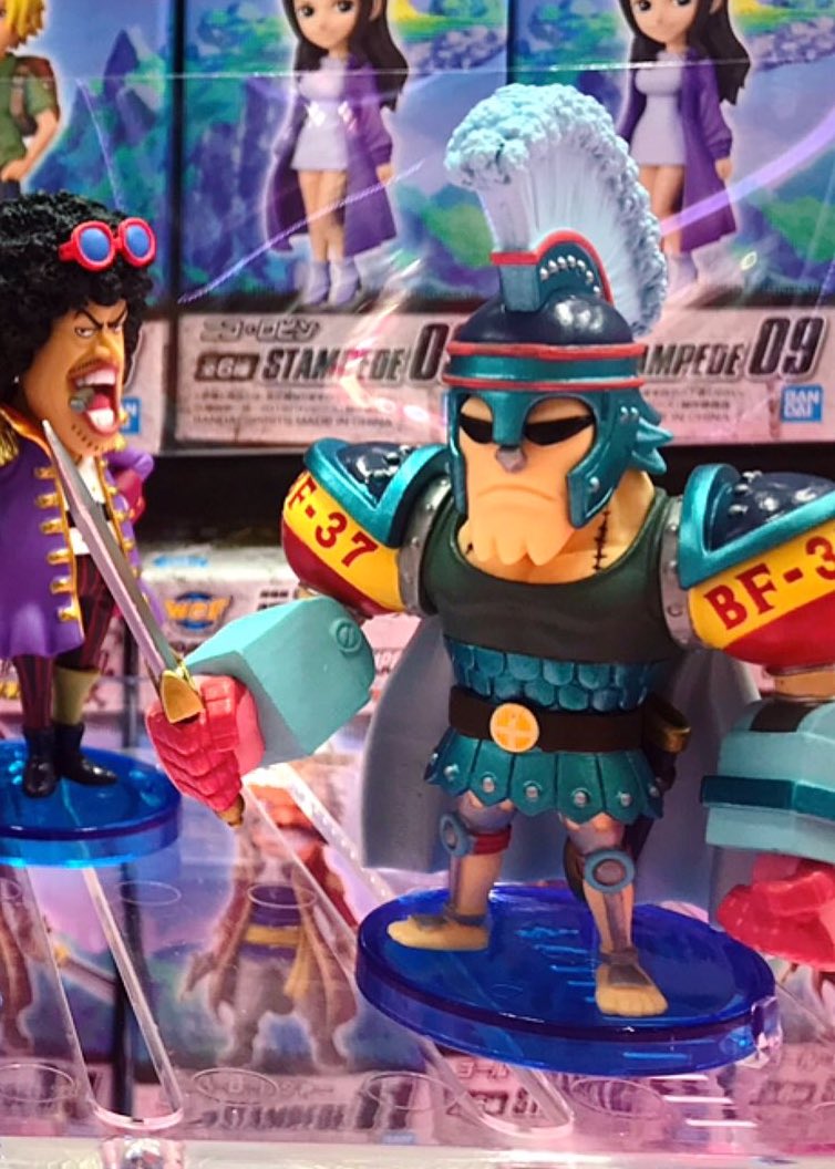 Franky Stampede ของแท้ JP แมวทอง - WCF Banpresto [โมเดลวันพีช]