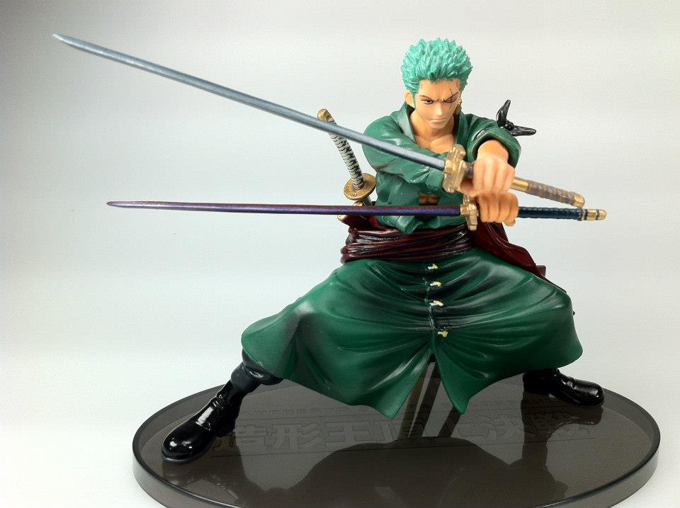 Zoro ของแท้ JP แมวทอง - Scultures Banpresto [โมเดลวันพีช]