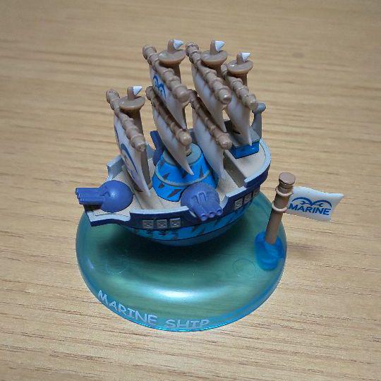 Marine Ship ของแท้ JP แมวทอง - Yura Cole Megahouse [โมเดลเรือวันพีช]
