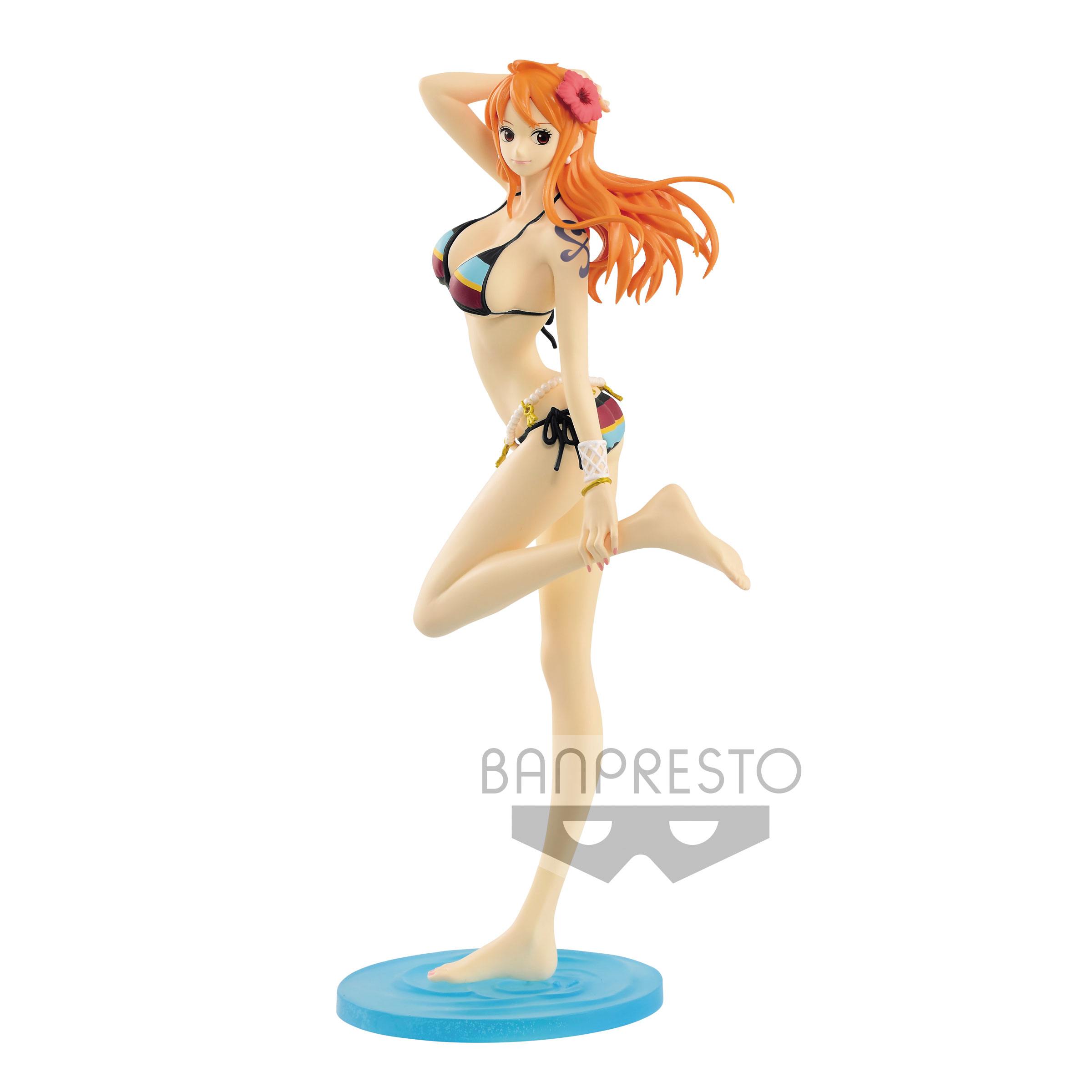 Nami Color Walk Style ของแท้ JP แมวทอง - Glitter & Glamours Banpresto [โมเดลวันพีช]
