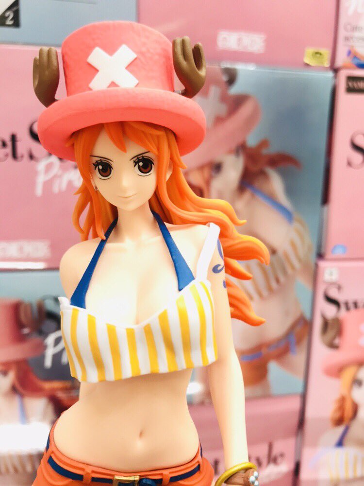 Nami ของแท้ JP แมวทอง - Sweet Style Pirates Banpresto [โมเดลวันพีช]