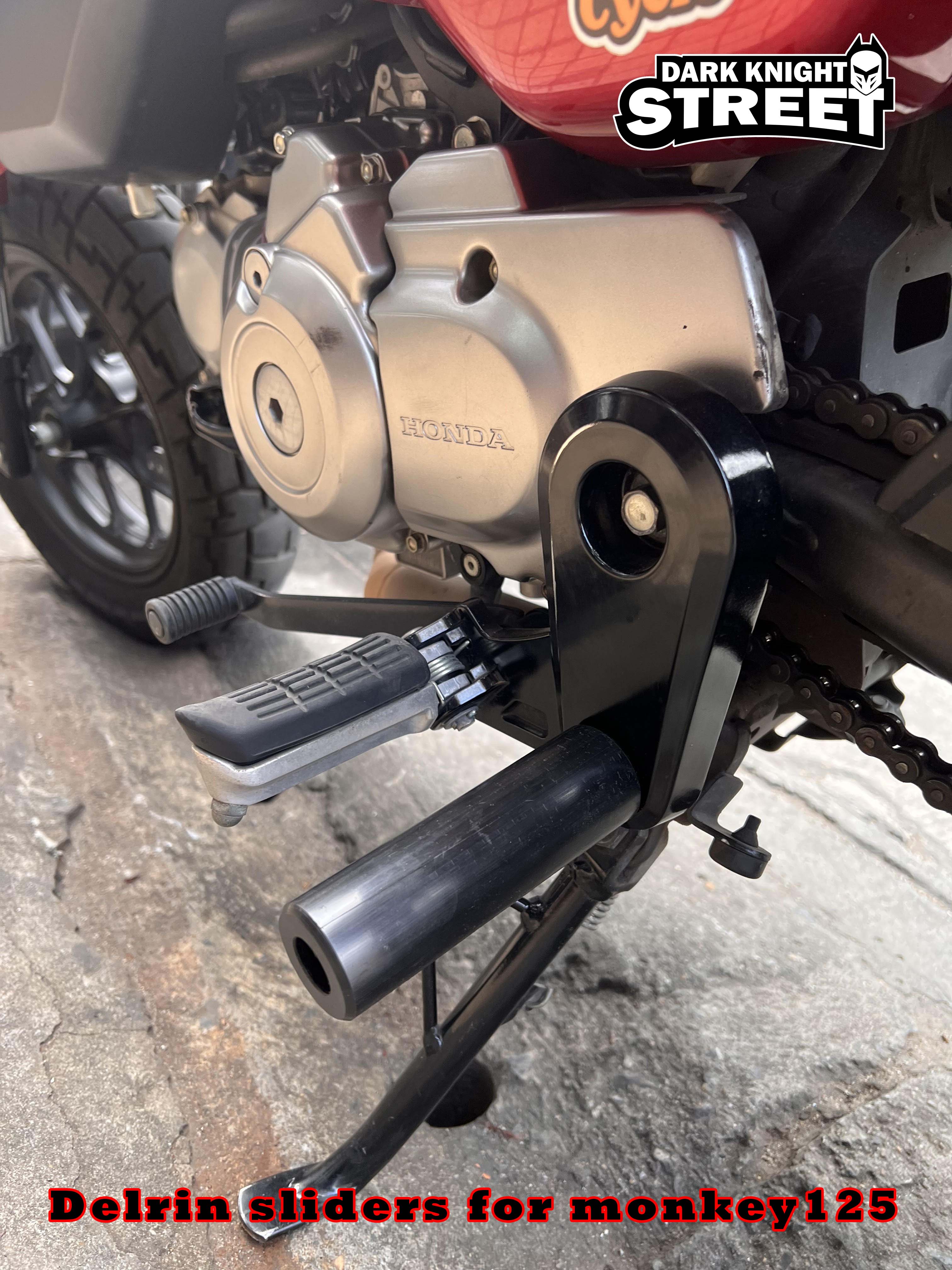 Delrin slider set for Honda Monkey125 all year