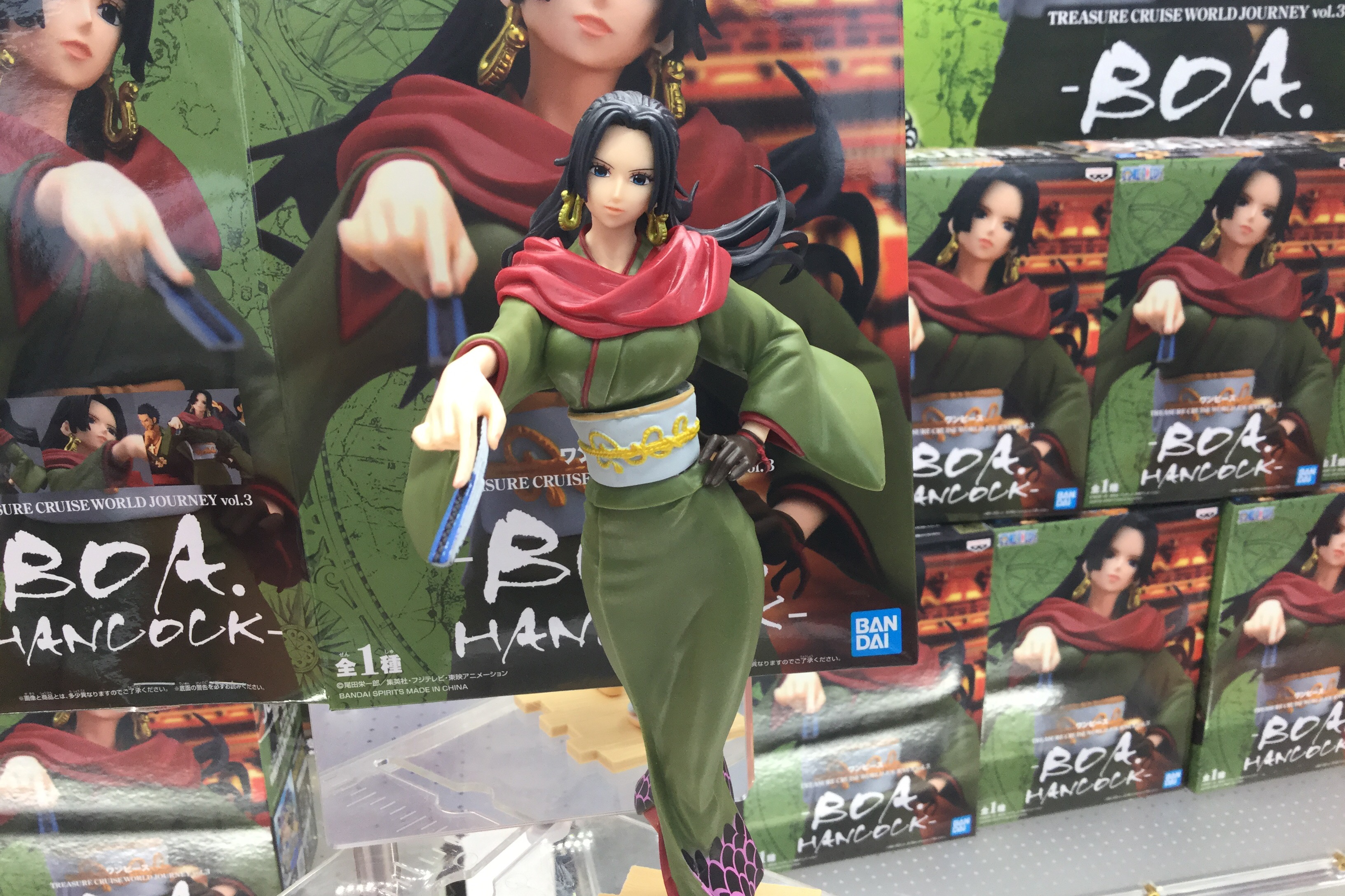 Boa Hancock ของแท้ JP แมวทอง - Treasure Cruise World Journey Banpresto [โมเดลวันพีช]