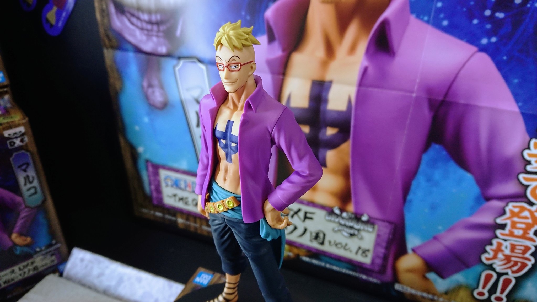 Marco Wano ของแท้ JP แมวทอง - Grandline Men Banpresto [โมเดลวันพีช]