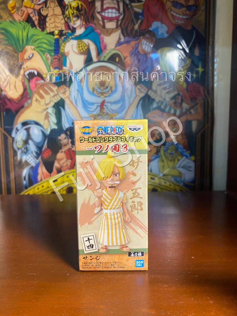 Sanji Wano ของแท้ JP แมวทอง - WCF Banpresto [โมเดลวันพีช]