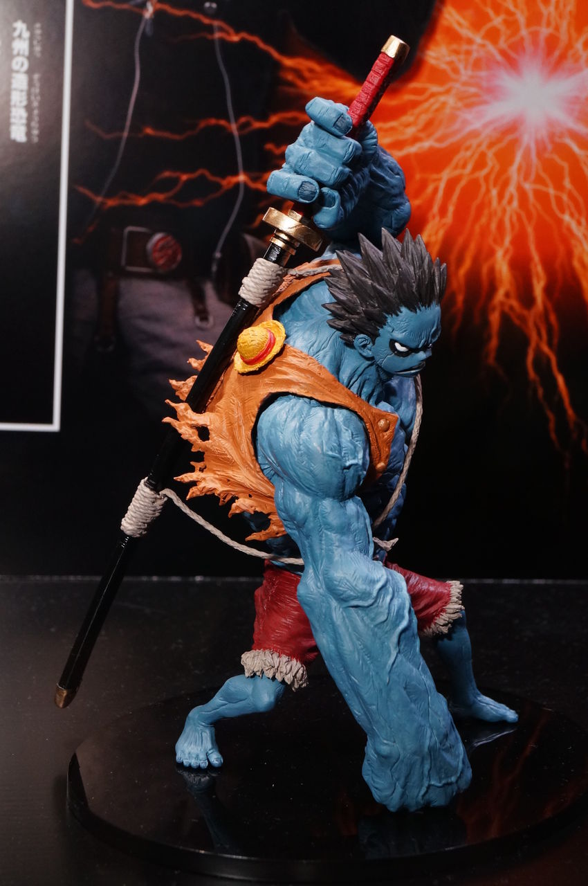 Luffy Nightmare ของแท้ JP แมวทอง - Scultures Banpresto [โมเดลวันพีช]