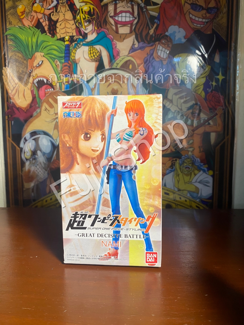 Nami Special Color ของแท้ JP แมวทอง - Super Styling Bandai [โมเดลวันพีช]
