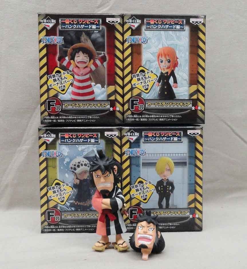 Punk Hazard Set ของแท้ JP แมวทอง - WCF Ichiban Kuji Banpresto [โมเดลวันพีช] (5 ตัว)