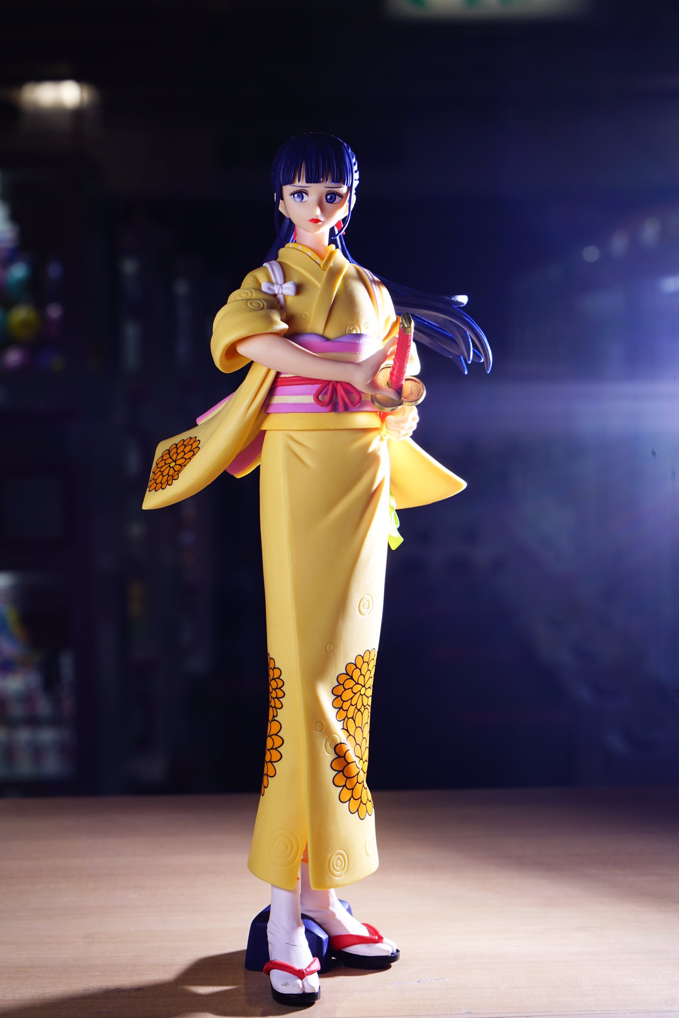 Okiku ของแท้ JP แมวทอง - Glitter & Glamours Banpresto [โมเดลวันพีช]