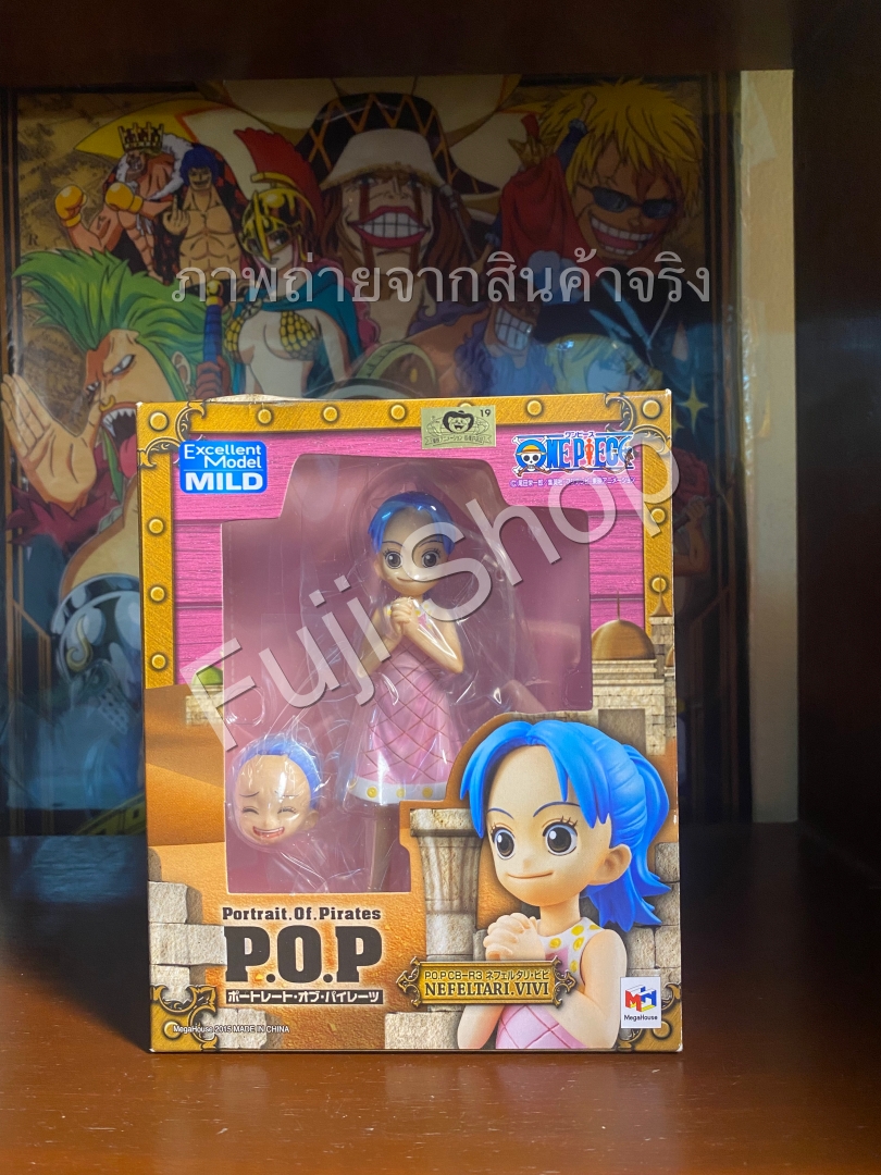 Vivi ของแท้ JP แมวทอง - POP CB Megahouse [โมเดลวันพีช]
