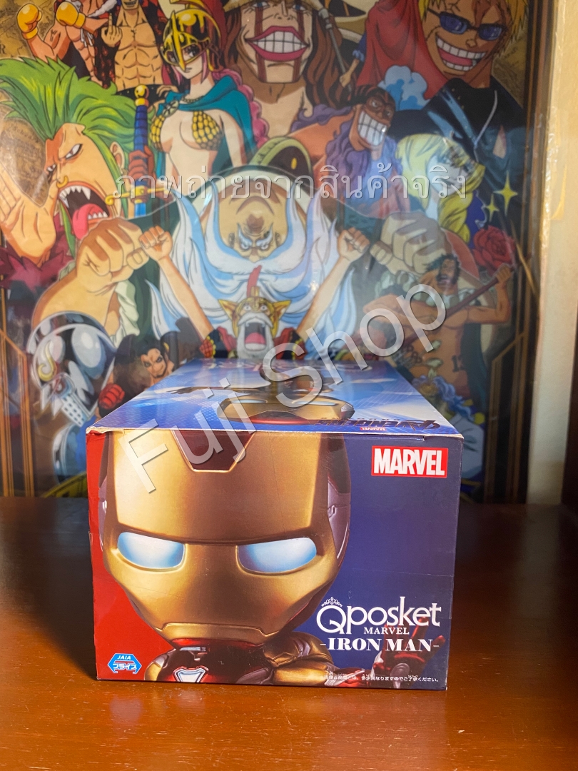 Iron Man - ver.A ของแท้ JP - Q Posket Banpresto [โมเดล Marvel]