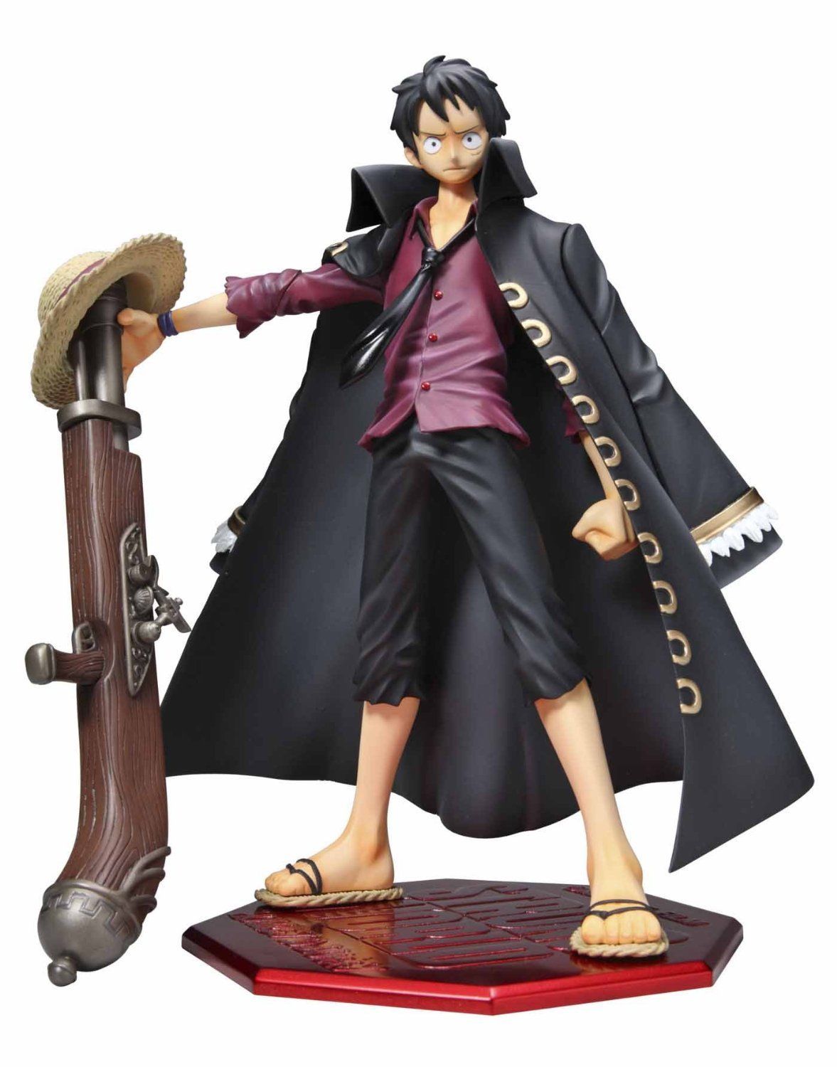 Luffy Strong World ของแท้ JP แมวทอง - POP Megahouse [โมเดลวันพีช]