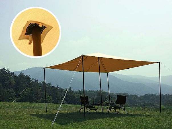 DoD Cheese Tarp S Tan TT4-738-TN