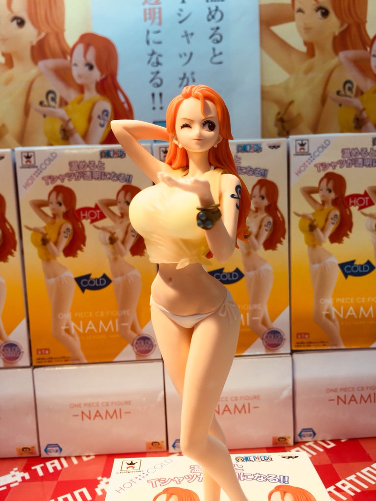 Nami ของแท้ JP แมวทอง - CII Banpresto [โมเดลวันพีช] (Color Change)