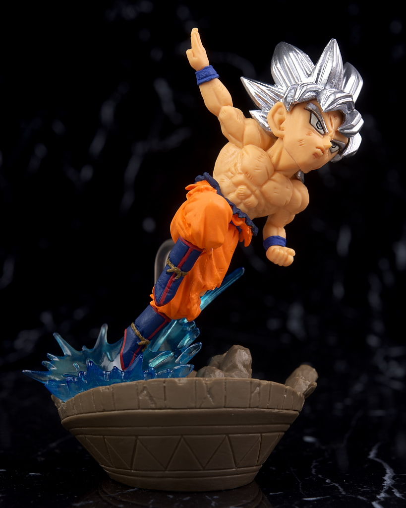 Goku Ultra Instinct ของแท้ JP แมวทอง - WCD Banpresto [โมเดลดราก้อนบอล]