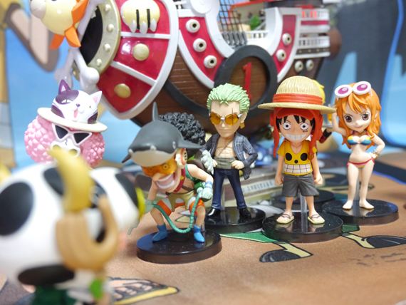 Straw Hat Pirates Film Z Set ของแท้ JP แมวทอง - WCF Banpresto [โมเดลวันพีช] (9 ตัว)