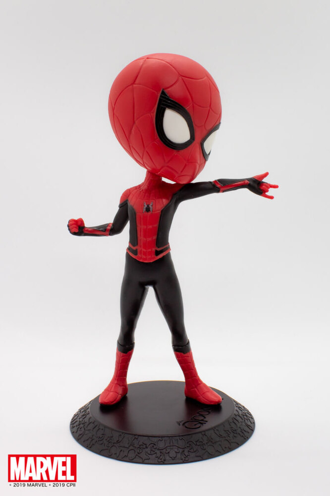 Spider Man ของแท้ JP - Q Posket Banpresto [โมเดล Marvel]
