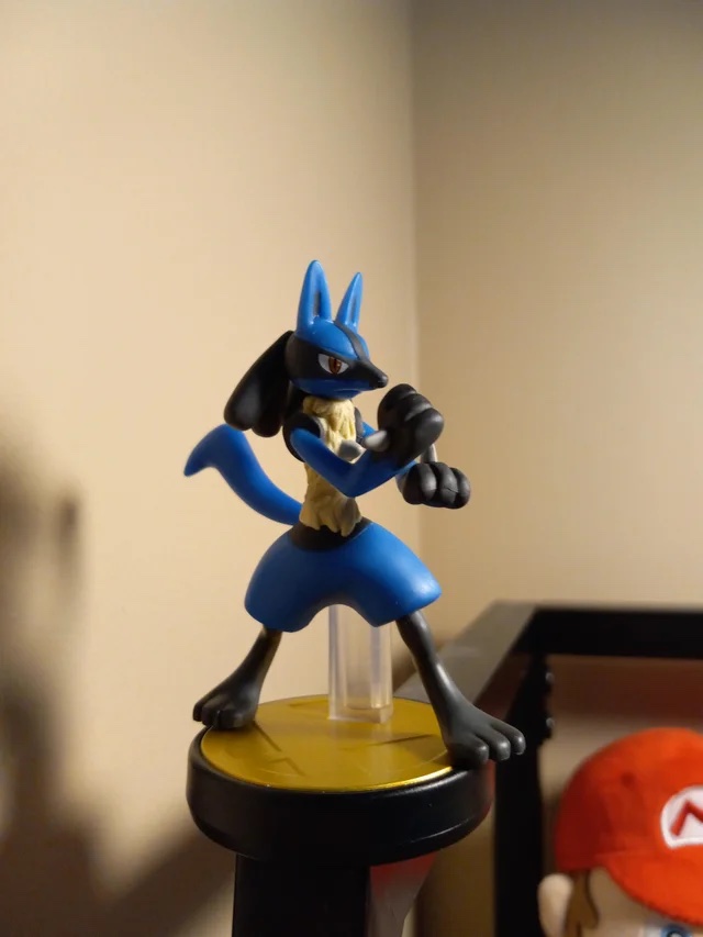 Lucario ของแท้ JP - Amiibo Nintendo [โมเดลโปเกมอน]