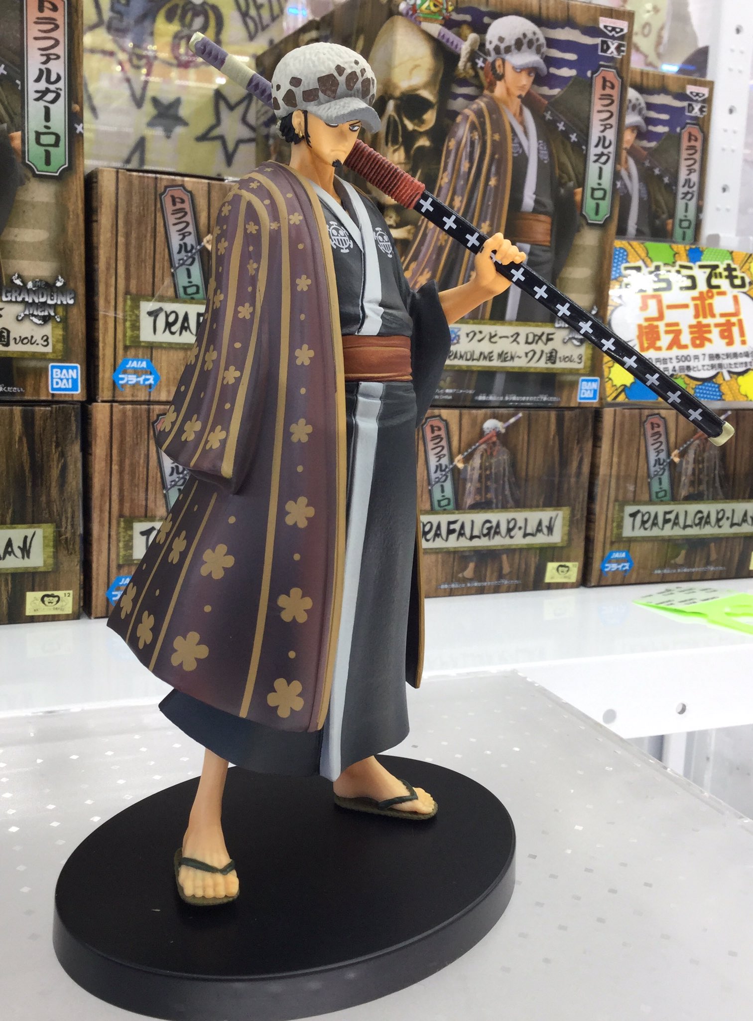 Law Wano ของแท้ JP แมวทอง - Grandline Men Banpresto [โมเดลวันพีช]