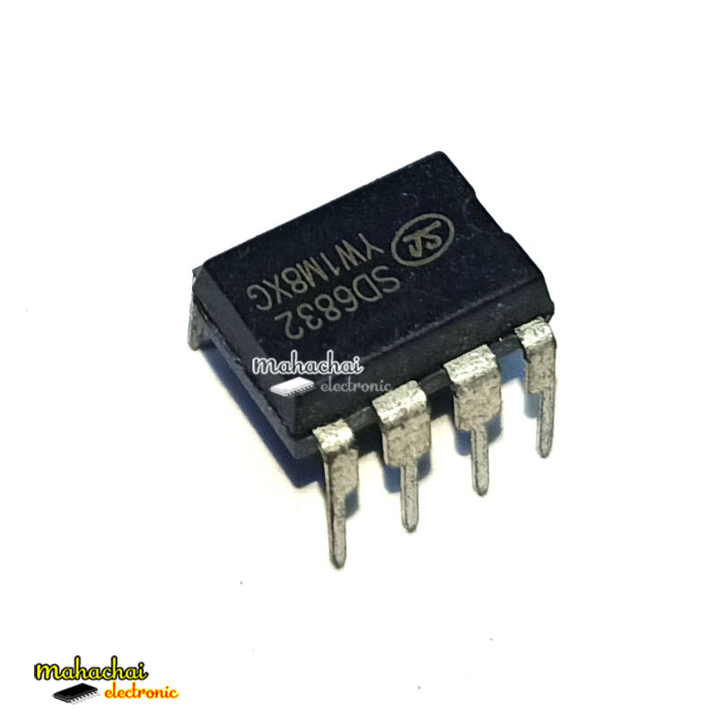 ไอซี SD6832 8-pin DIP8 PWM+PFM