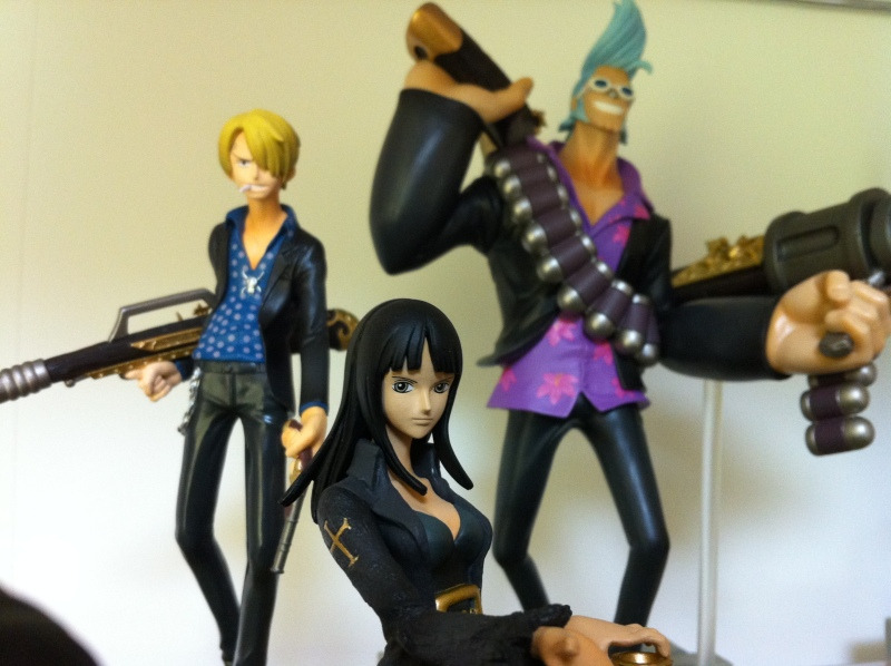 Straw Hat Pirates Strong World Set ของแท้ JP แมวทอง - Ichiban Kuji Banpresto [โมเดลวันพีช] (9 ตัว)