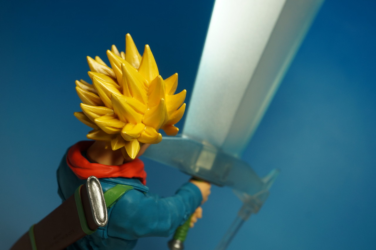 Trunks & Sword ของแท้ JP แมวทอง - Banpresto [โมเดลดราก้อนบอล] (1 ตัว + ดาบ)