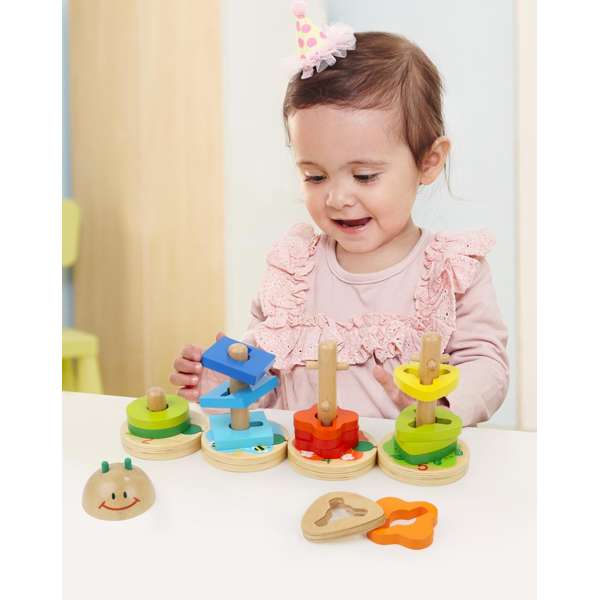 ชุดเรียนรู้รูปทรงและจำนวน กันเจ้าหนอนน้อย สื่อการสอนอนุบาล,ปฐมวัย,ของเล่นเสริมพัฒนาการ, ของเล่นเสริมทักษะ