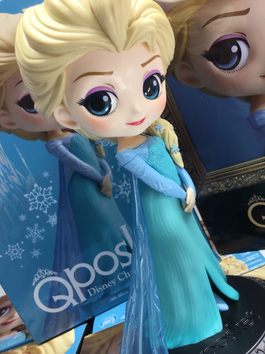 Elsa - Normal Color ของแท้ JP - Q Posket Banpresto [โมเดล Disney]