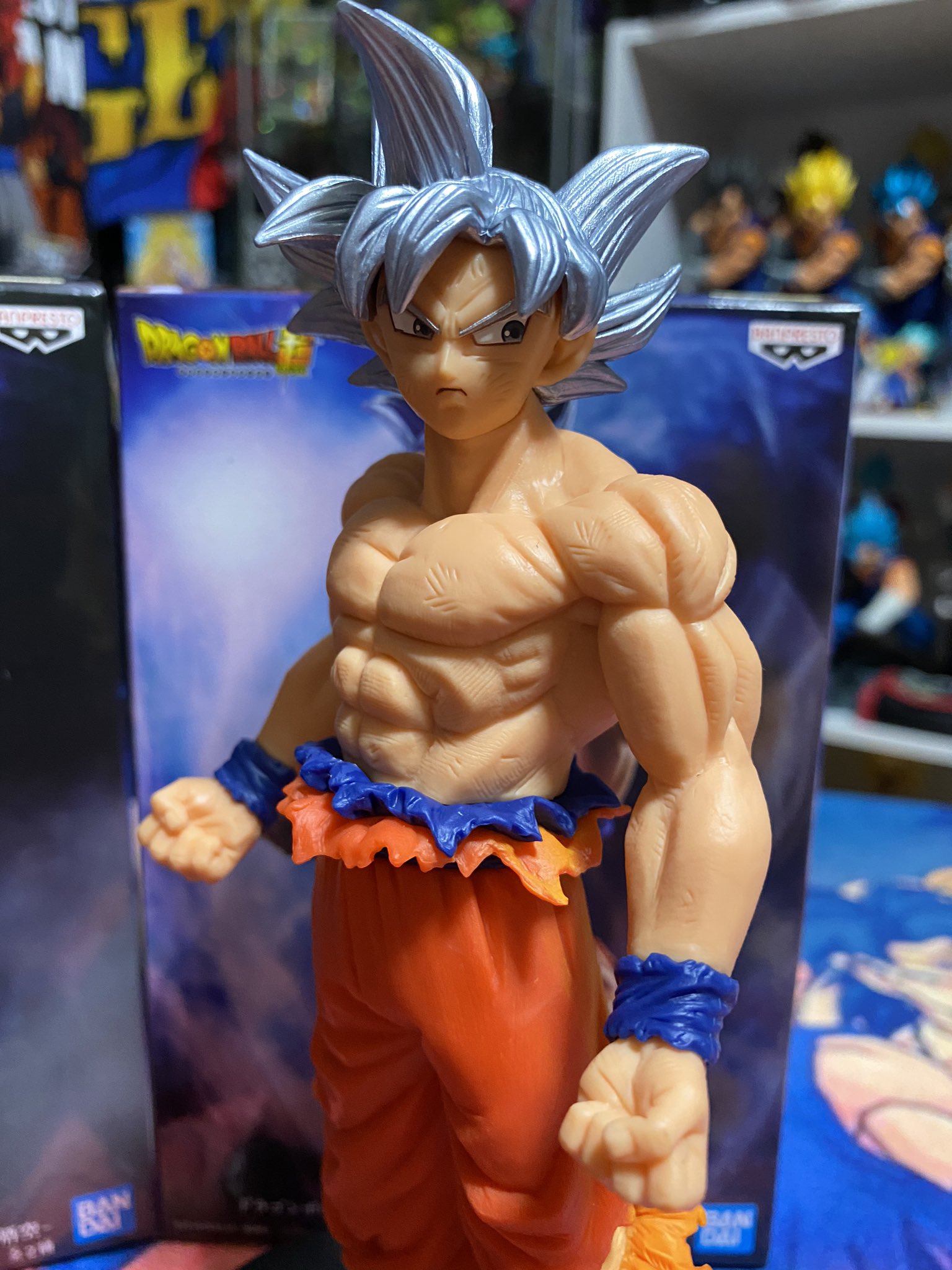 Goku Ultra Instinct ของแท้ JP แมวทอง - Creator x Creator Banpresto [โมเดลดราก้อนบอล]