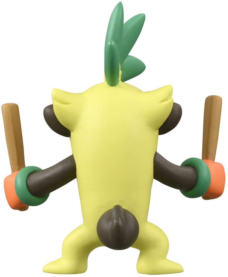 Thwackey ของแท้ JP - Monster Collection Takara Tomy [โมเดลโปเกมอน]