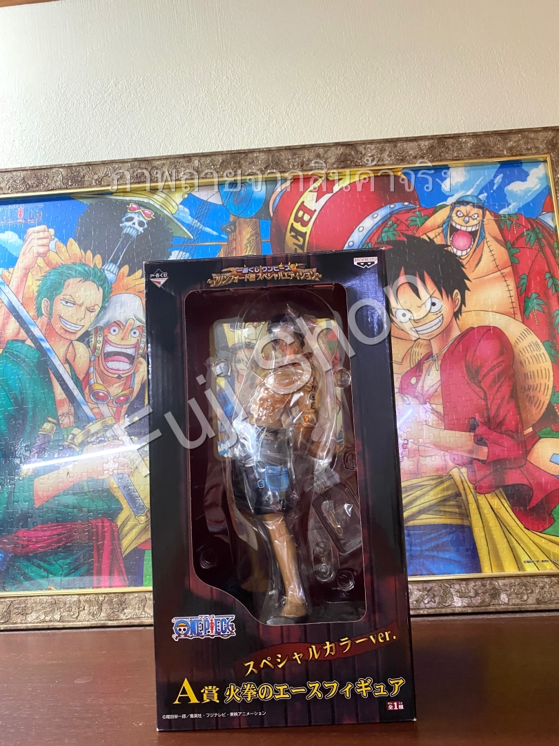 Ace Special Color ของแท้ JP แมวทอง - Ichiban Kuji Banpresto [โมเดลวันพีช]