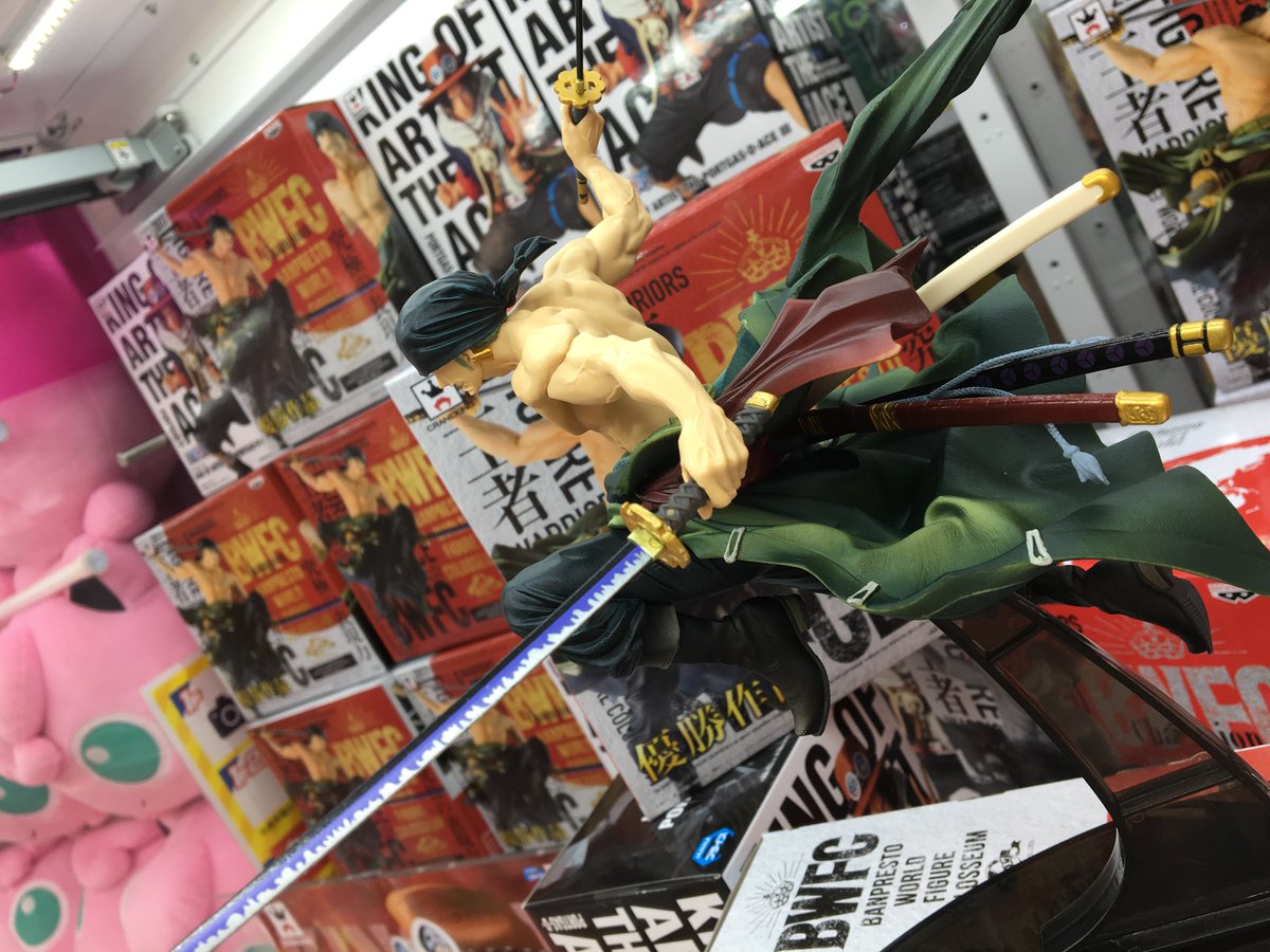 Zoro ของแท้ JP แมวทอง - Banpresto World Figure Colosseum [โมเดลวันพีช]