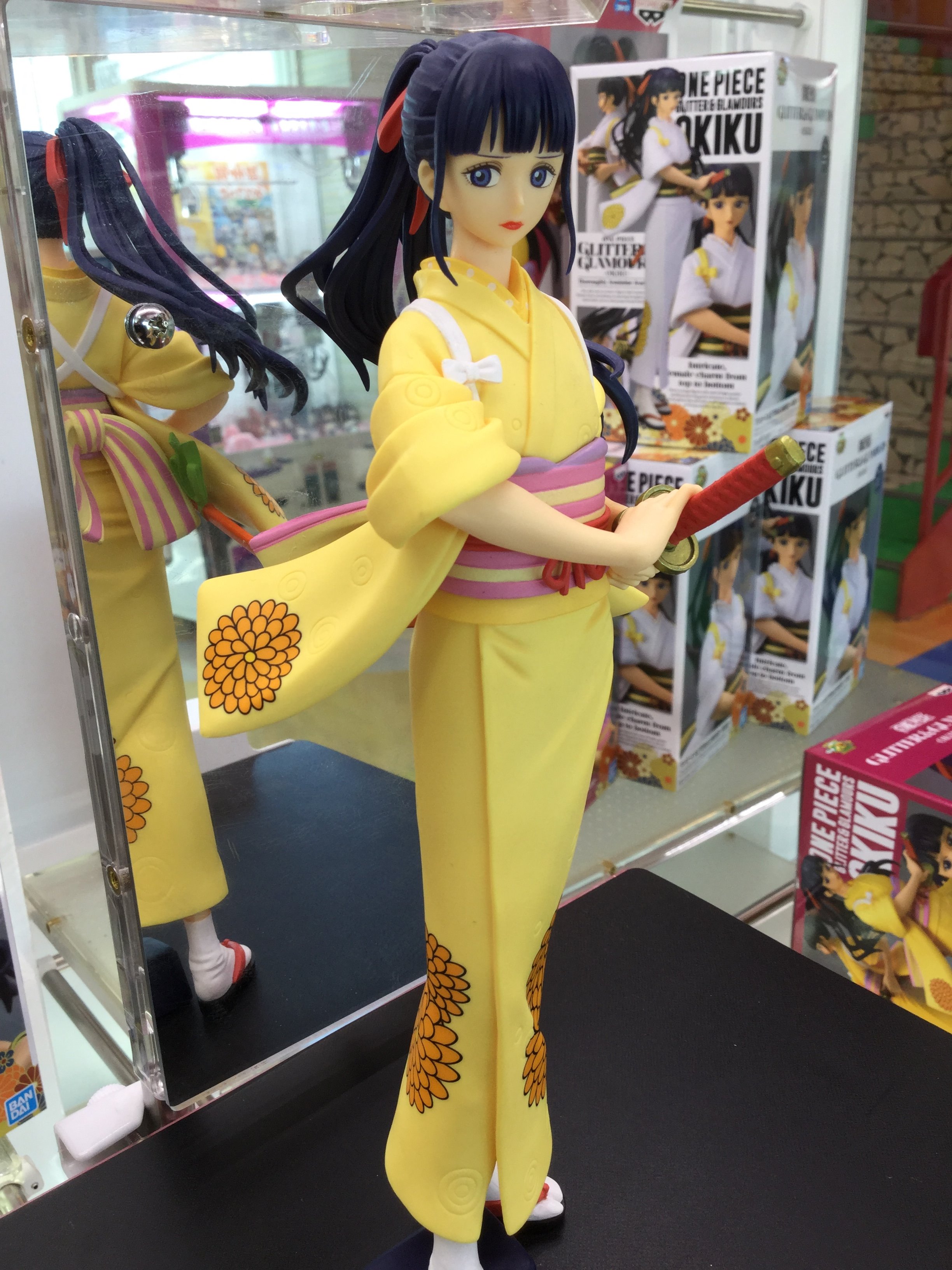 Okiku ของแท้ JP แมวทอง - Glitter & Glamours Banpresto [โมเดลวันพีช]