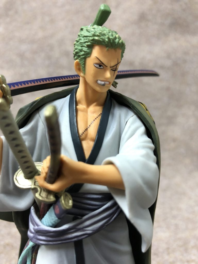 Zoro Wano ของแท้ JP แมวทอง - Grandline Men Banpresto [โมเดลวันพีช]