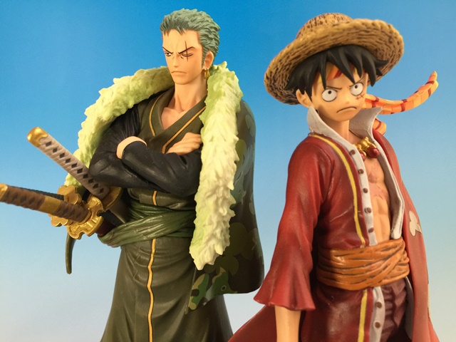Straw Hat Pirates 15th Set ของแท้ JP แมวทอง - Grandline Men / Lady Banpresto [โมเดลวันพีช] (9 ตัว)