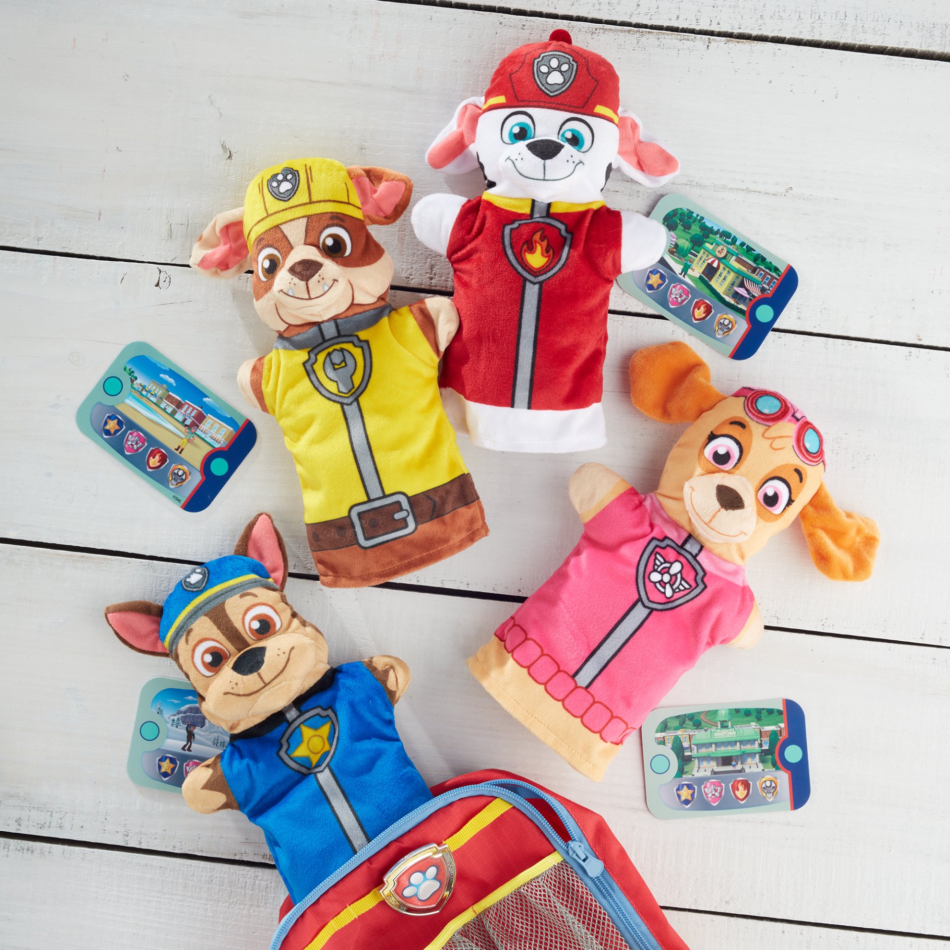 หุ่นมือเด็ก PAW Patrol ของเล่นเสริมพัฒนาการเด็ก เสริมทักษะการเรียนรู้ สื่อการสอนอนุบาล พร้อมส่ง