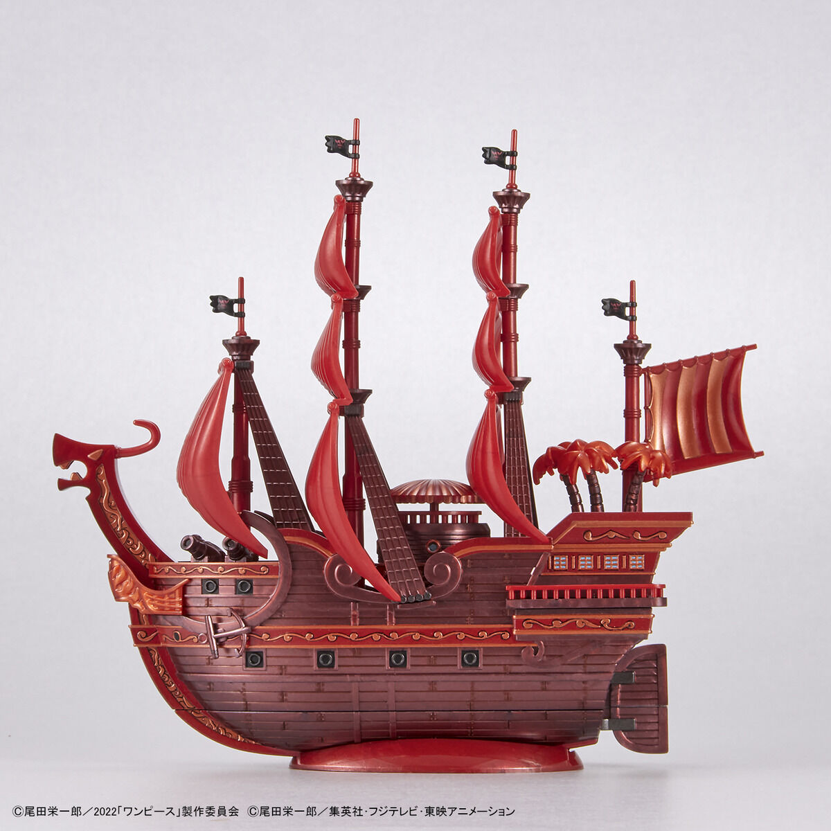 Red Force Film Red (แบบประกอบ) ของแท้ JP แมวทอง - Grand Ship Collection Bandai [โมเดลเรือวันพีช]