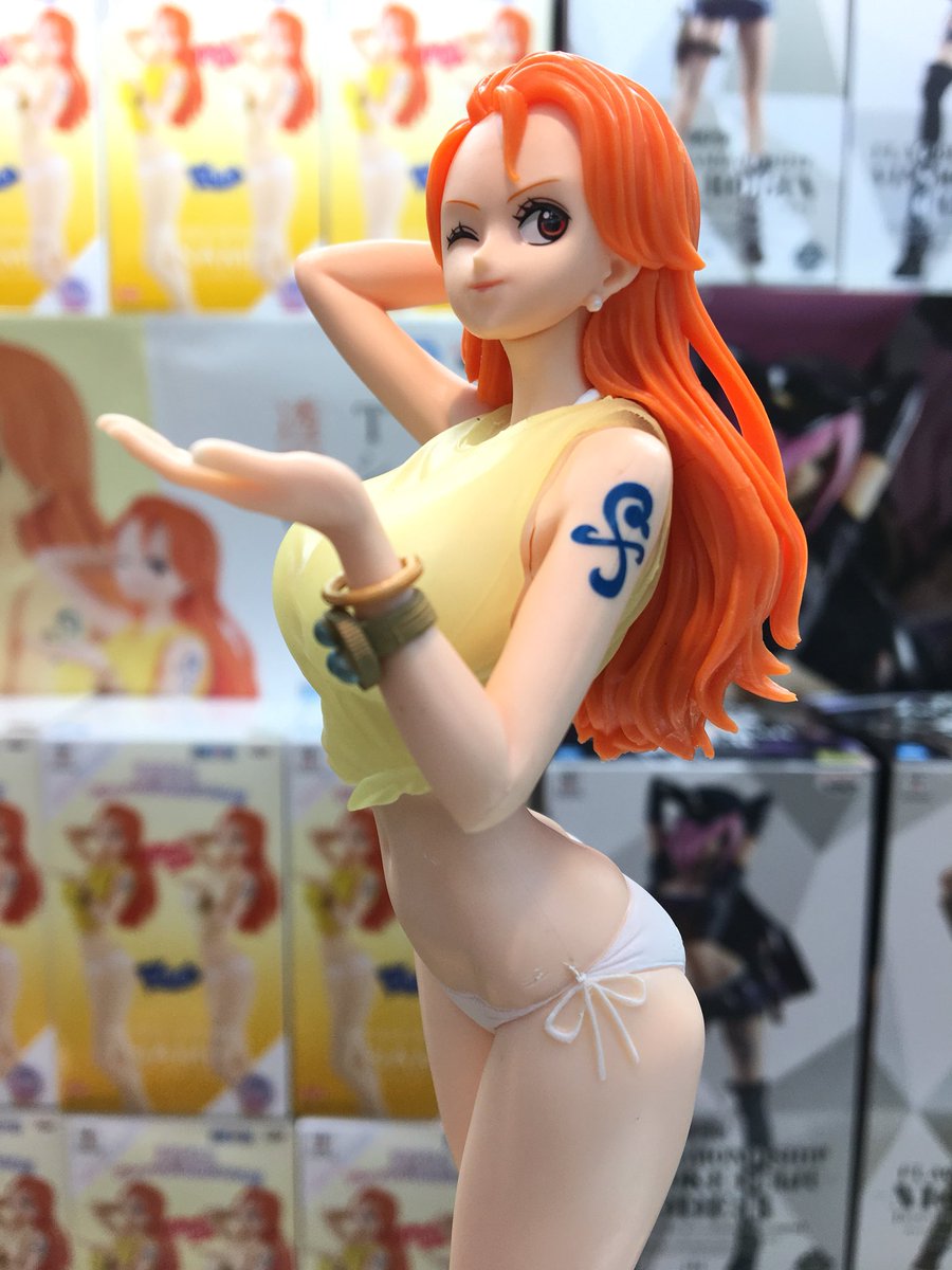 Nami ของแท้ JP แมวทอง - CII Banpresto [โมเดลวันพีช] (Color Change)