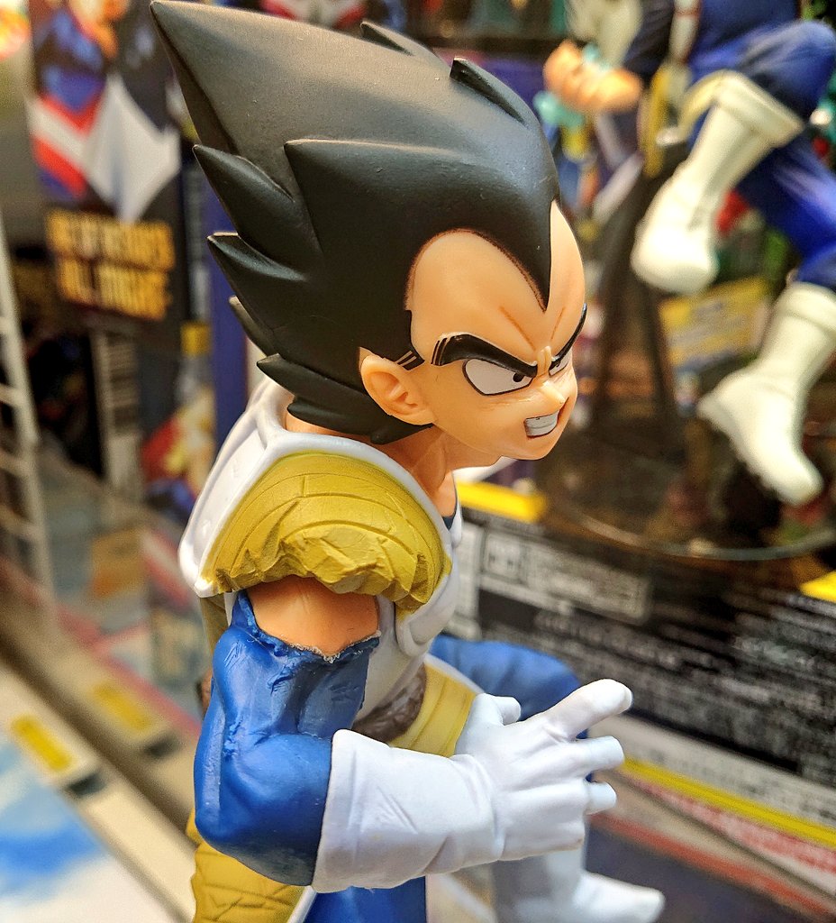 Vegeta ของแท้ JP แมวทอง - Banpresto World Figure Colosseum [โมเดลดราก้อนบอล]