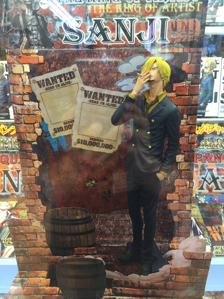 Sanji ของแท้ JP แมวทอง - King of Artist Banpresto [โมเดลวันพีช]