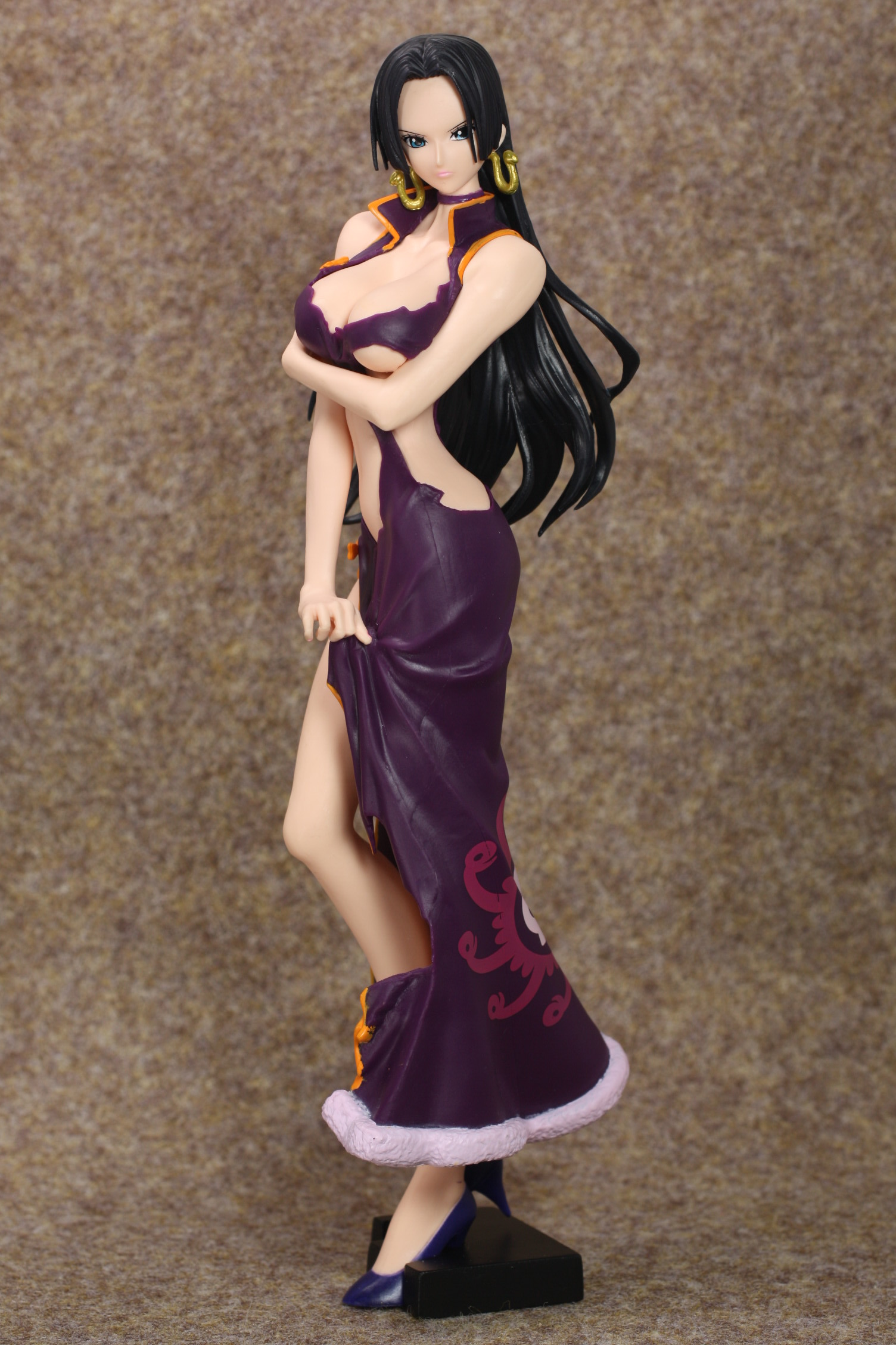 Boa Hancock Crash Style ของแท้ JP แมวทอง - Glitter & Glamours Banpresto [โมเดลวันพีช]