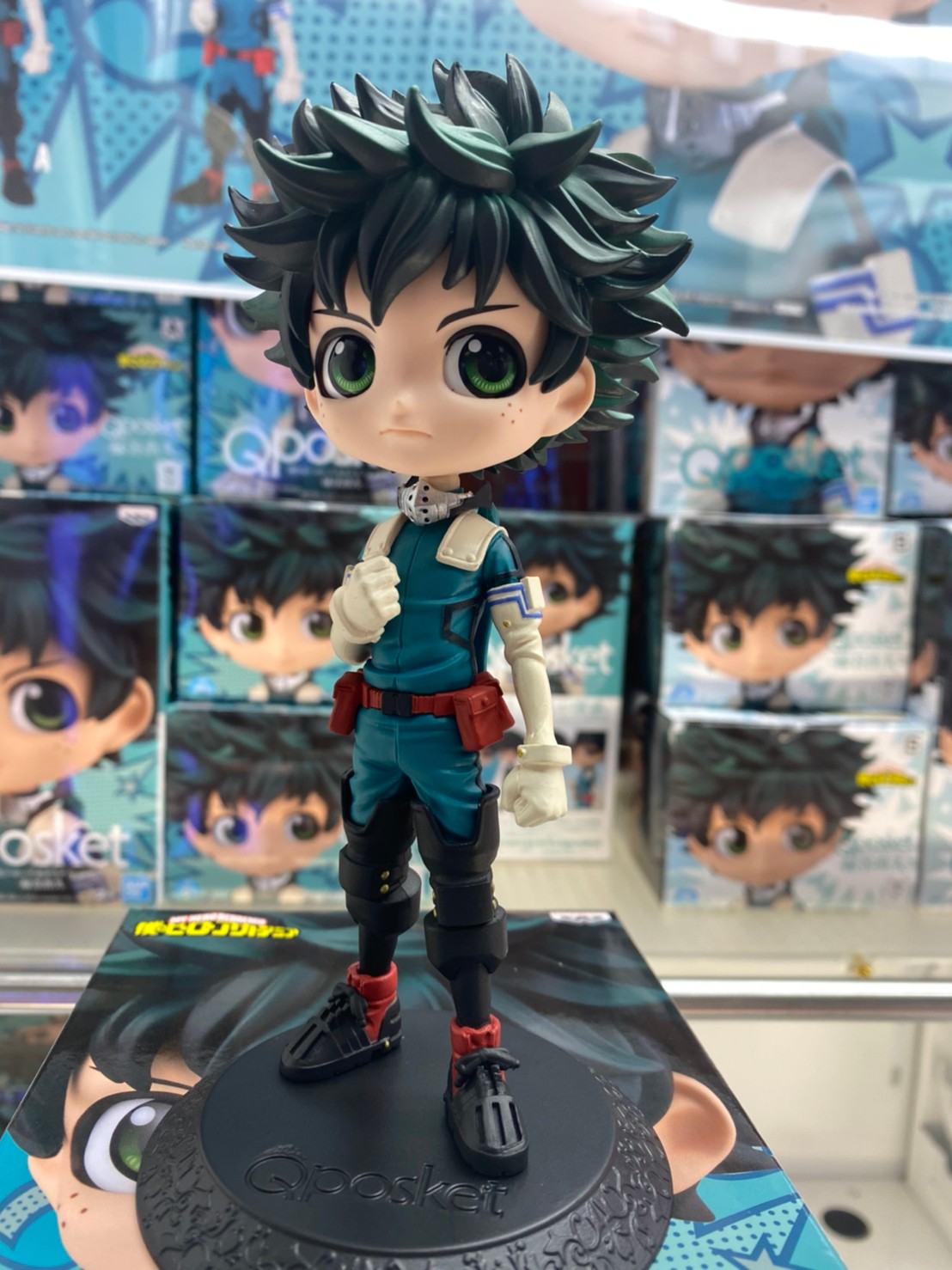 Midoriya ของแท้ JP - Q Posket Banpresto [โมเดล My Hero Academia]