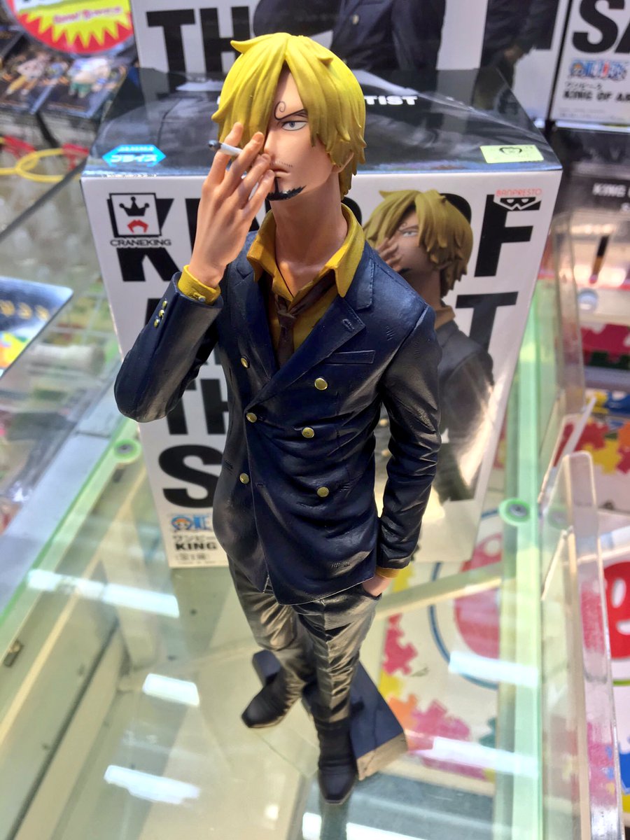 Sanji ของแท้ JP แมวทอง - King of Artist Banpresto [โมเดลวันพีช]