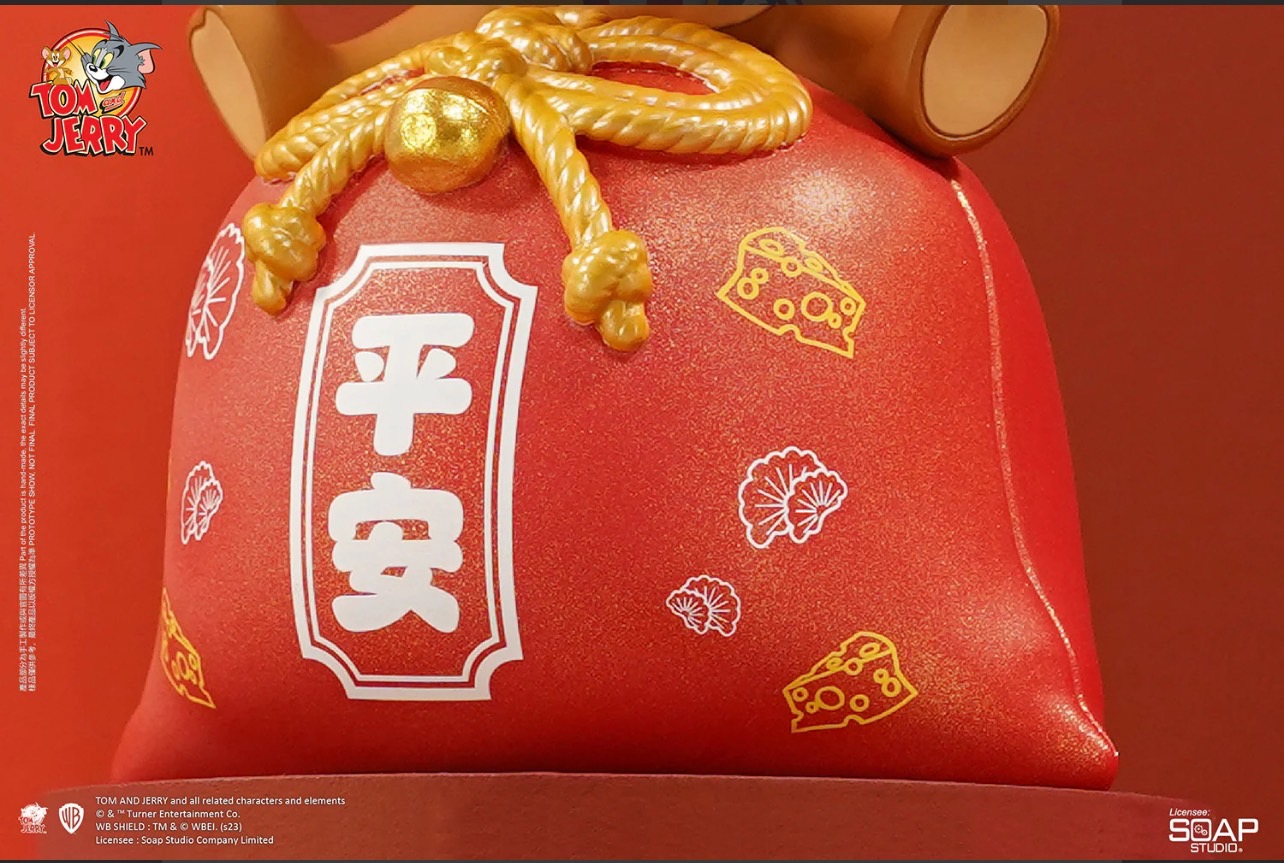 Tom and Jerry Jerry Blesses You With Peace Omamori