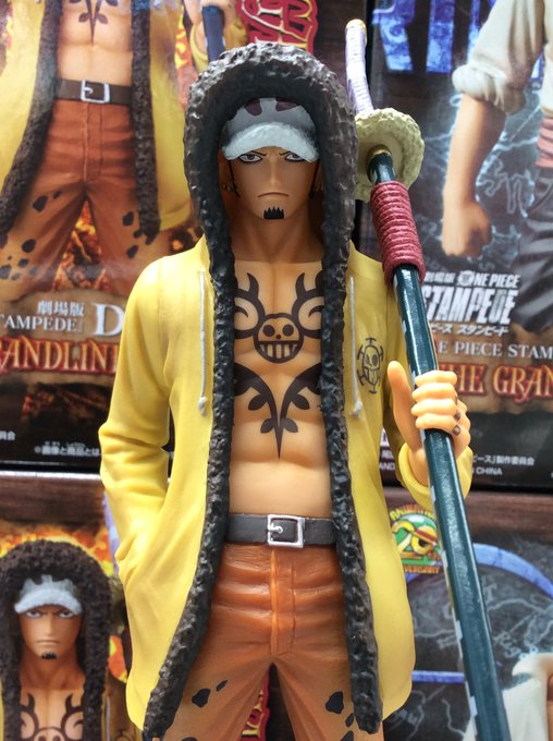 Law Stampede ของแท้ JP แมวทอง - Grandline Men Banpresto [โมเดลวันพีช]