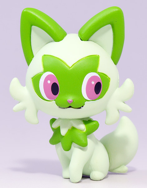 Sprigatito ของแท้ JP - Monster Collection Takara Tomy [โมเดลโปเกมอน]