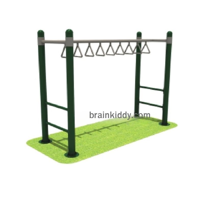 เครื่องออกกำลังกาย กลางแจ้ง ชุดโหนบาร์ ลานกีฬา อเนกประสงค์ สนามกีฬา ขนาด : 300 x 80 x 250 ซม.