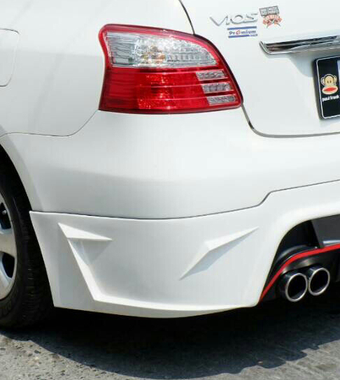 2.9DEN-PS VS TOYOTA VIOS 2007-2012 [สปอร์ตดูโดดเด่น เติมเต็มด้วยท่อคู่แฝดแยกอิสระทั้งซ้ายและขวา กับเหลี่ยมมุมตัดชิ้นงานสดุดสายตาผู้ชม]