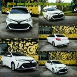 AMOTRIZ VS TOYOTA VIOS 2017-ON [โฮ้ววแม่เจ้าดูเส้นสายพี่เขาซิ สีดำด้านพร้อมท่อคู่ โครตล้ำ..]